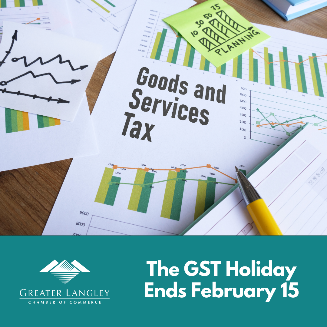 Image for Reminder: GST Holiday Ends February 15, 2025; Revert Back to Collecting Tax on February 16