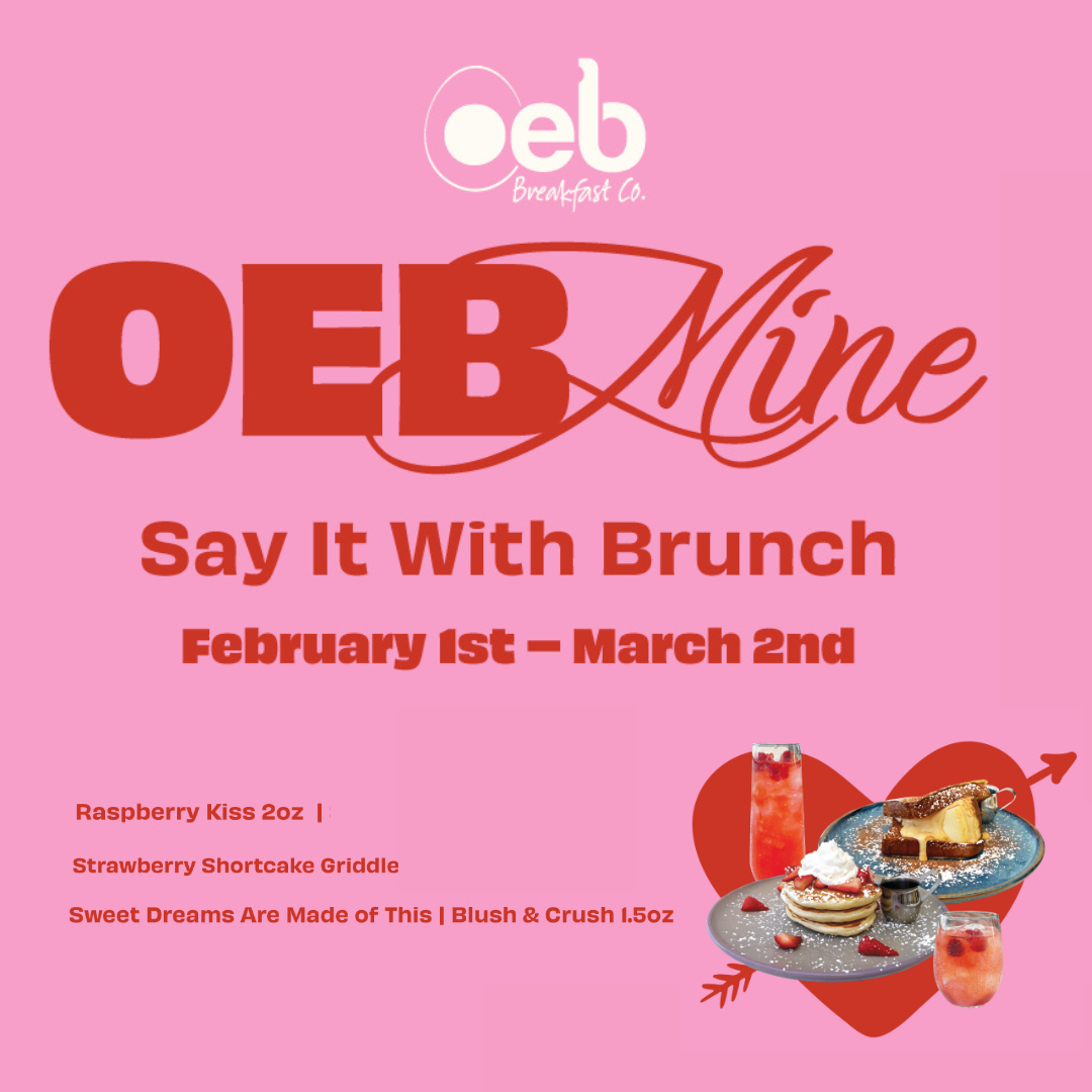 Image for Love is in the Air at OEB Breakfast Co. Langley!