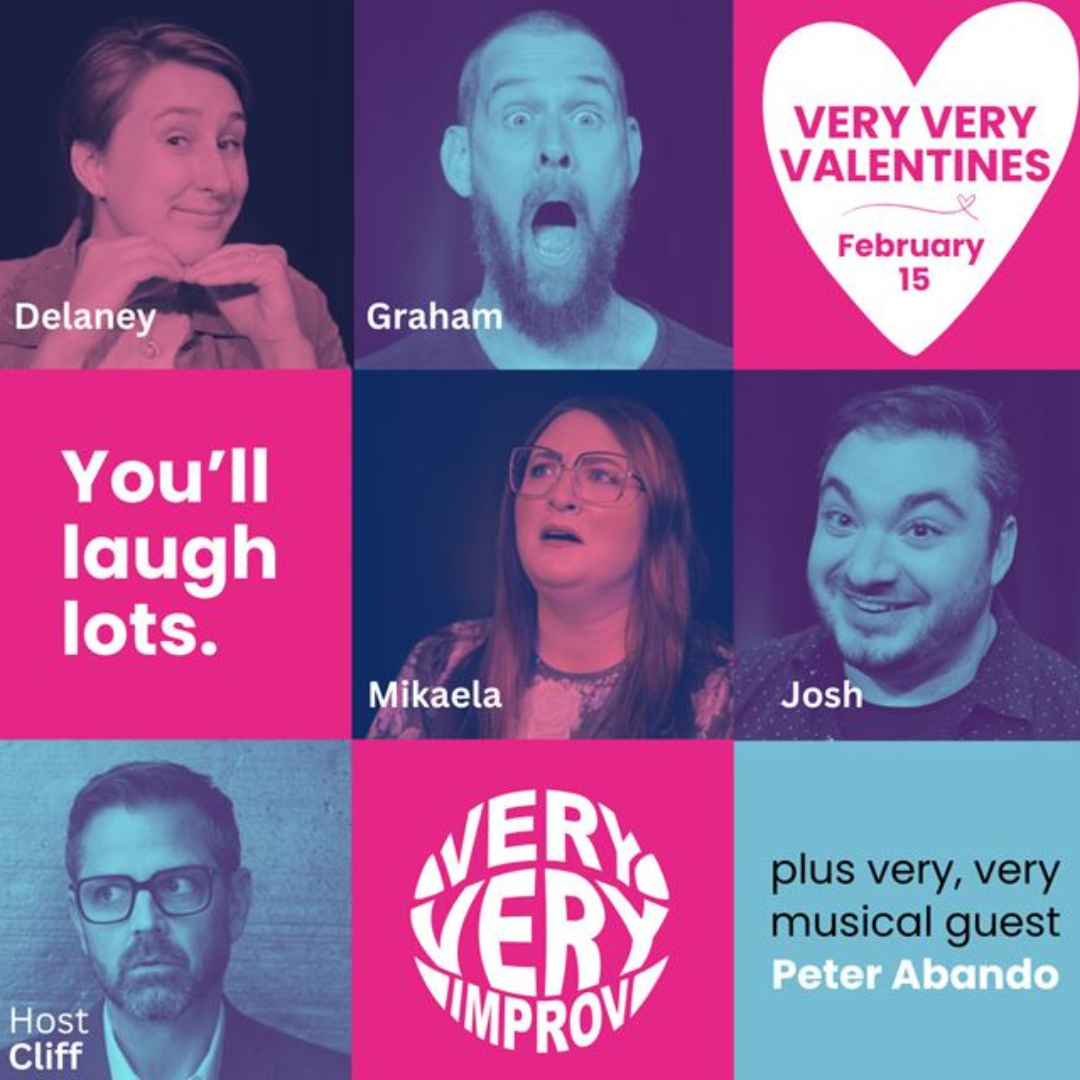 Image for Enjoy a Laugh with the Very Very Improve Cast at their Very Very Valentine's Show