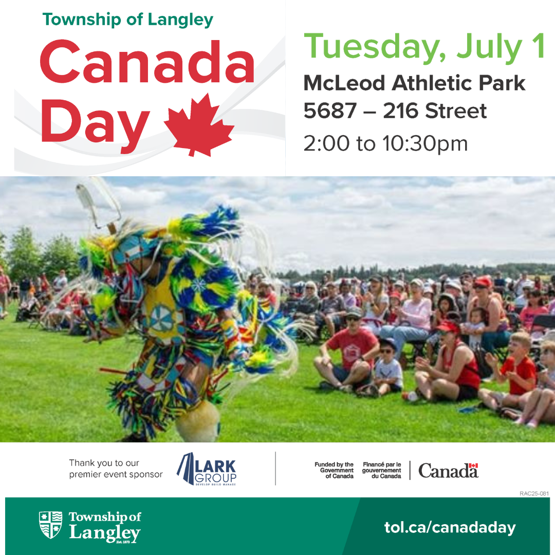 Image for Celebrate Canada Day in the Township Of Langley July 1
