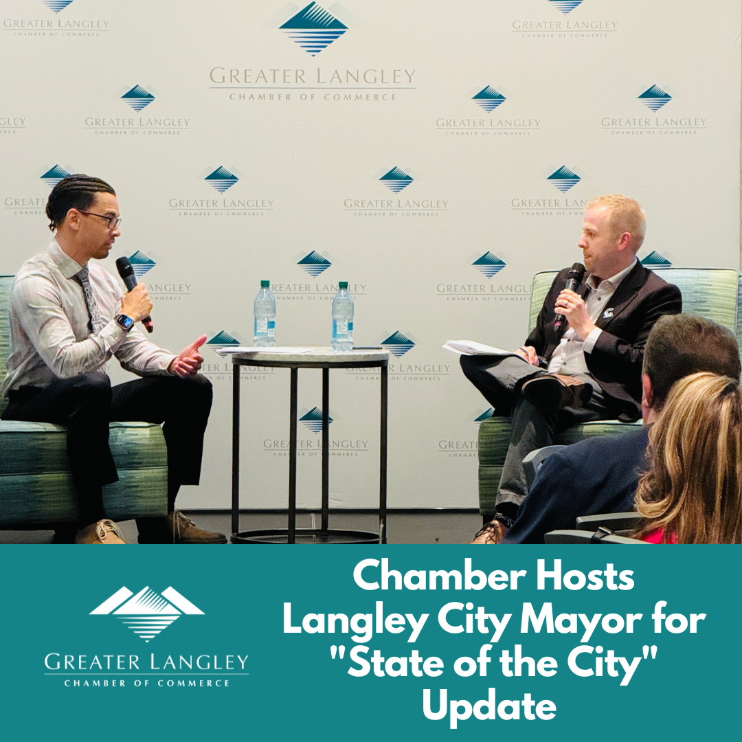 Image for Chamber Hosts Langley City Mayor Nathan Pachal for "State of the City" Update