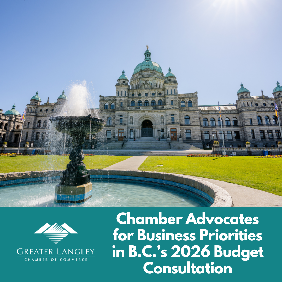 Image for Chamber Advocates for Business Priorities in B.C.’s 2026 Budget Consultation