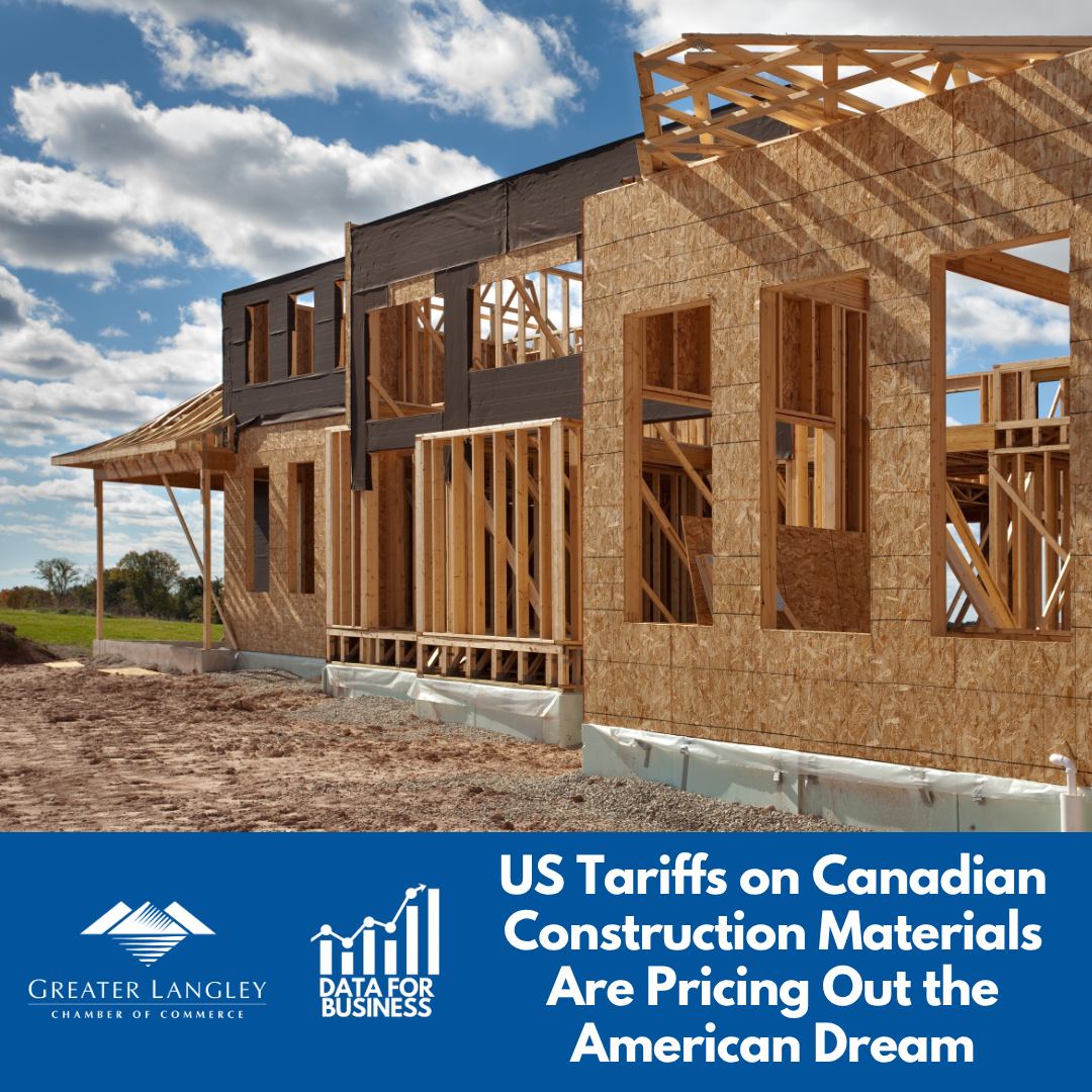 Data for Business: US Tariffs on Canadian Construction Materials Are Pricing Out the American Dream Data for Business: US Tariffs on Canadian Construction Materials Are Pricing Out the American Dream
