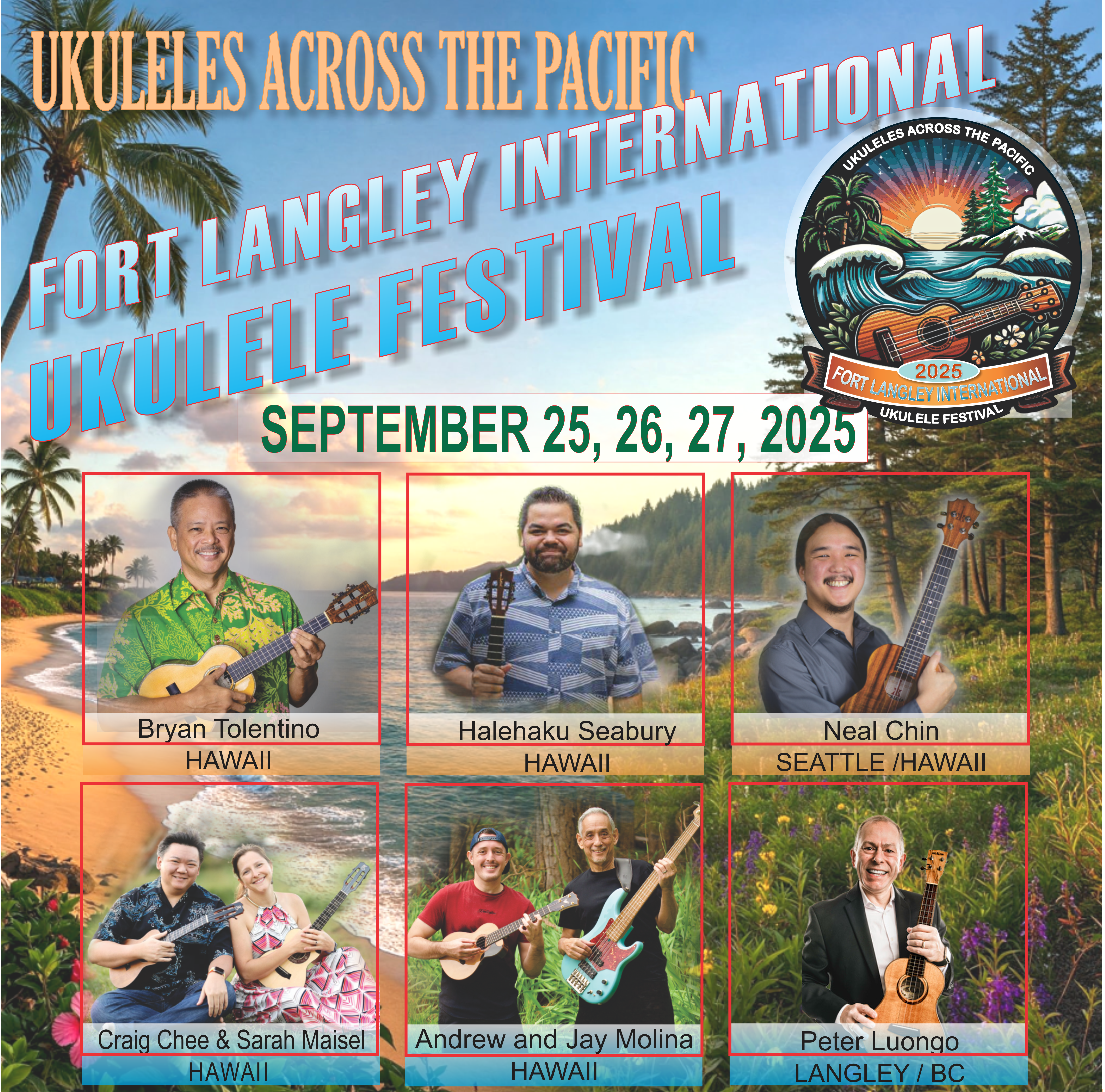 Image for First Annual Fort Langley International Ukulele Festival Coming September 25–27