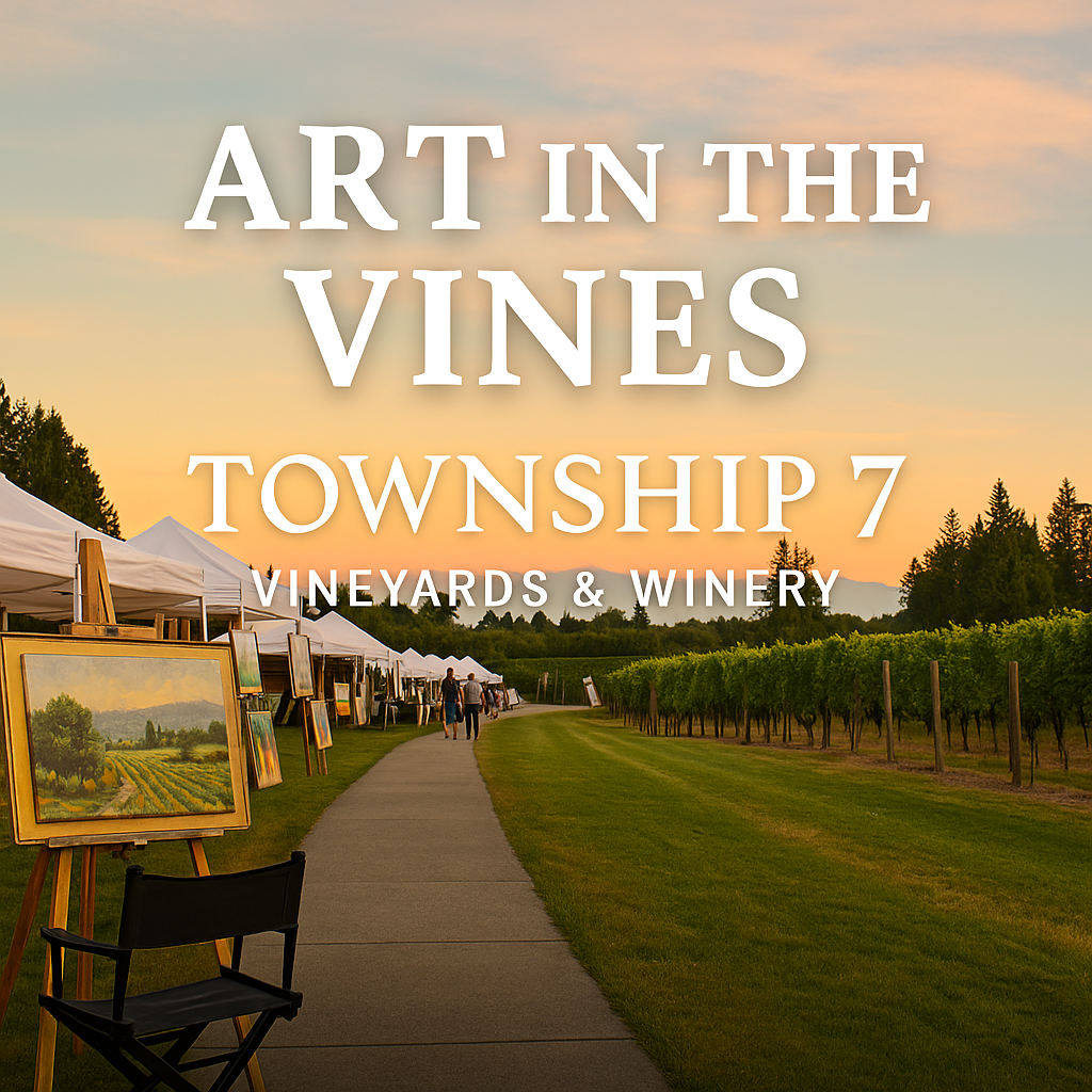 Image for Art in the Vines Artisan Market at Township 7 this Sunday August 24
