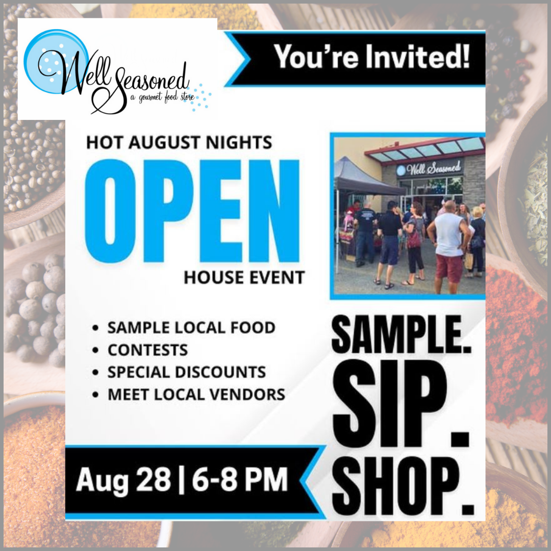 Image for Join Well Seasoned Gourmet Store for their Hot August Nights Open House!