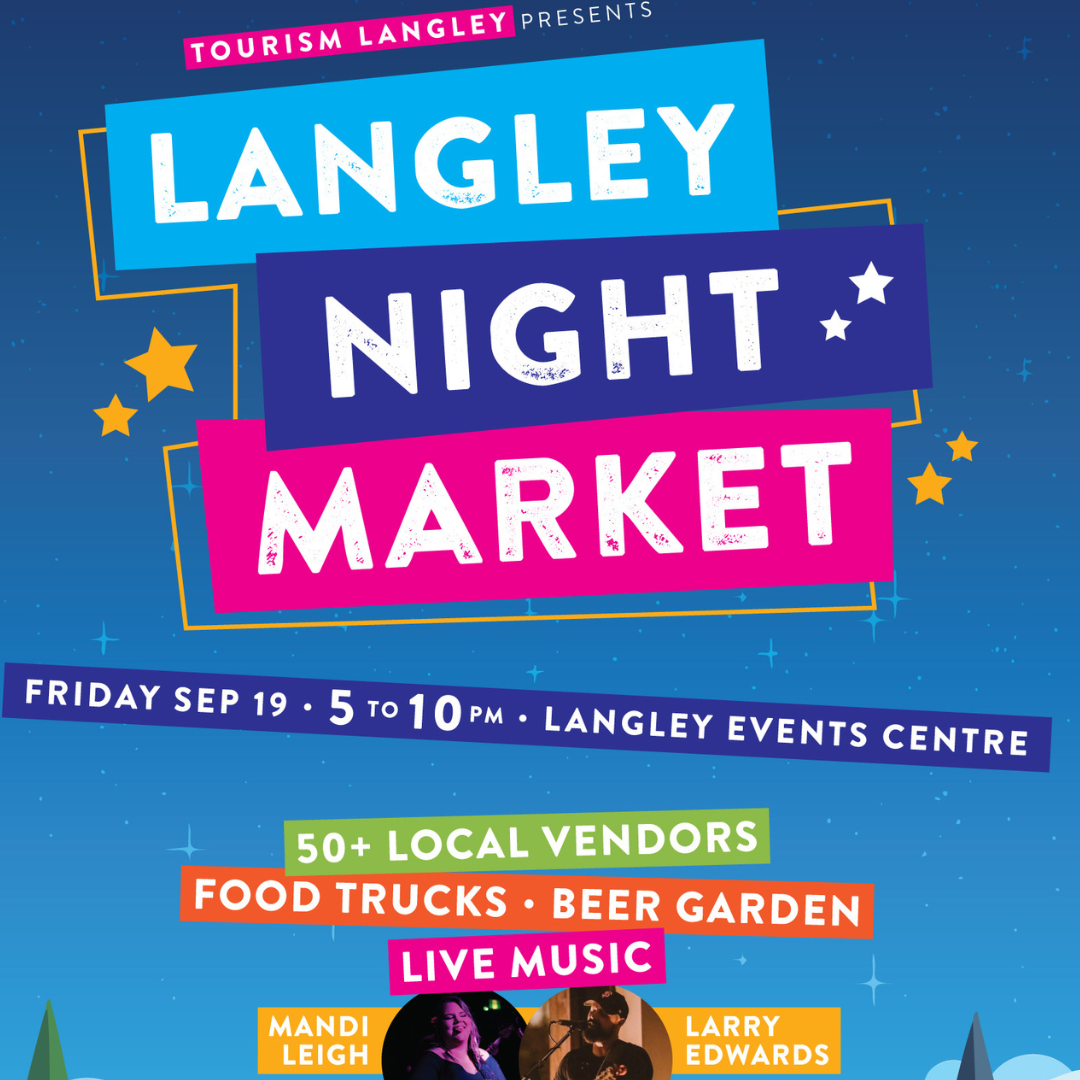 Image for Langley Night Market at Langley Event Centre on September 19