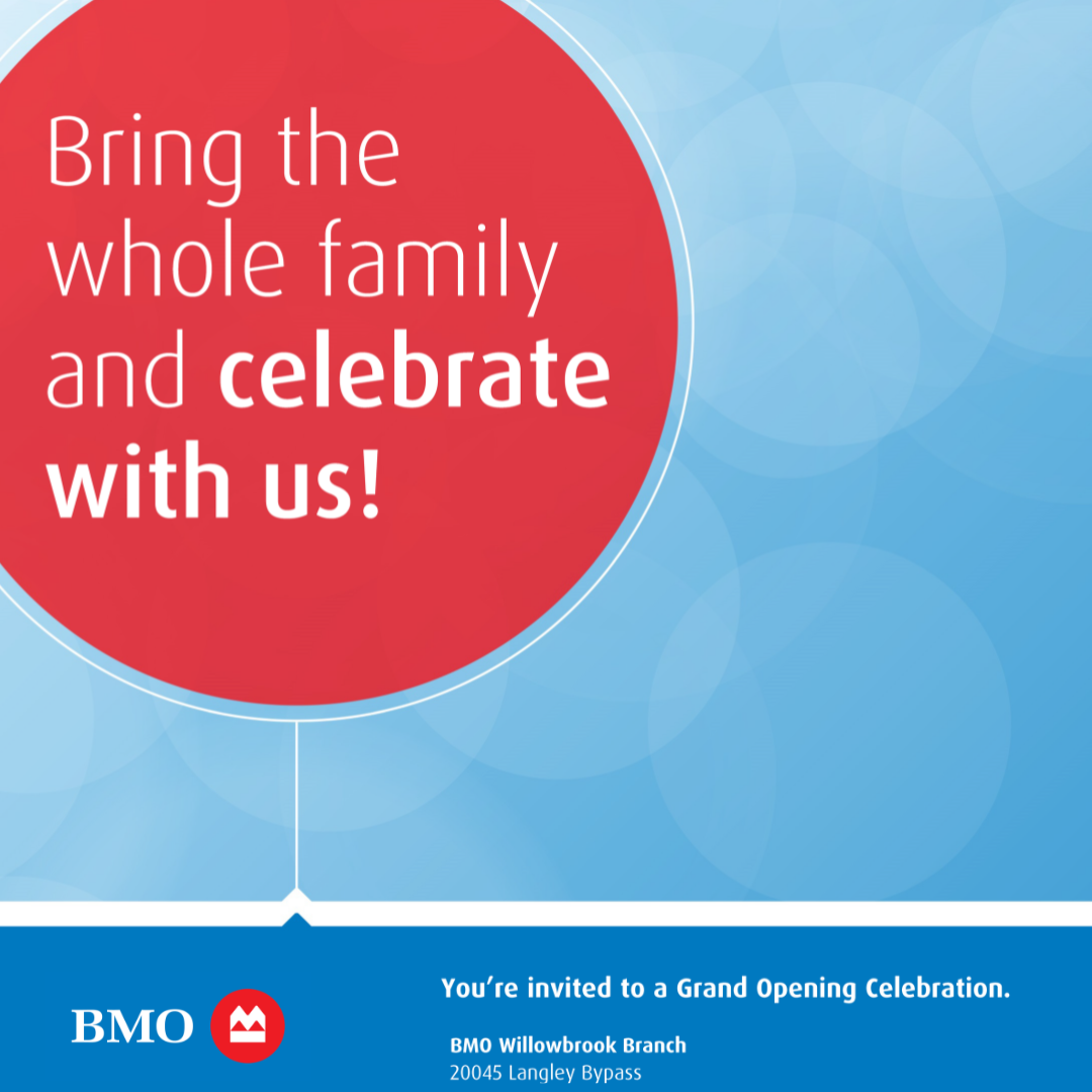 Image for BMO Willowbrook Grand Opening Celebration September 20