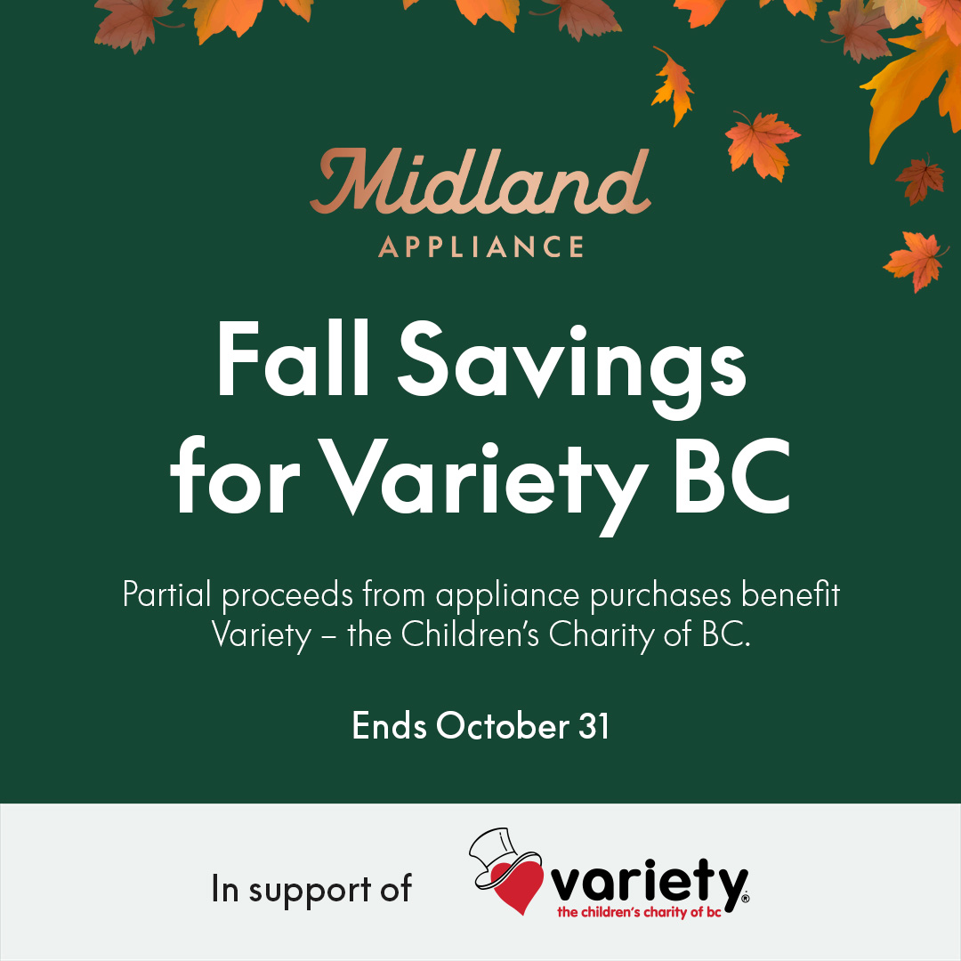 Image for Shop at Midland Appliance This Month and Support Variety-The Children's Charity