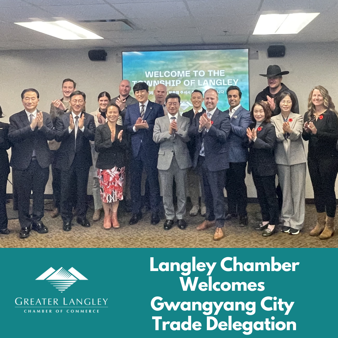 Image for ​Langley Chamber Welcomes Gwangyang City Trade Delegation and Supports New International Partnership