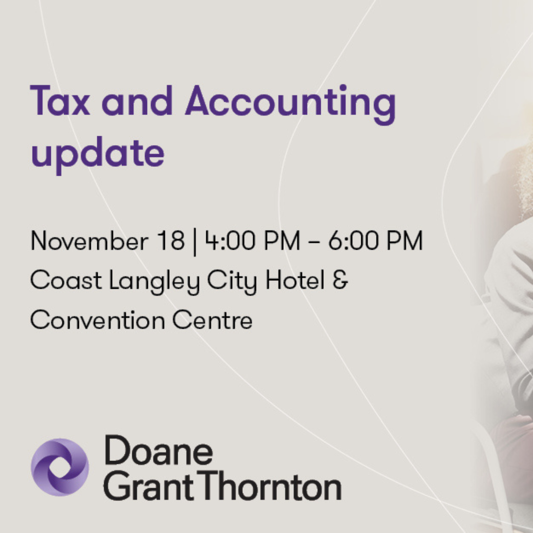 Image for Attend Doane Grant Thornton's Tax and Accounting Update Event