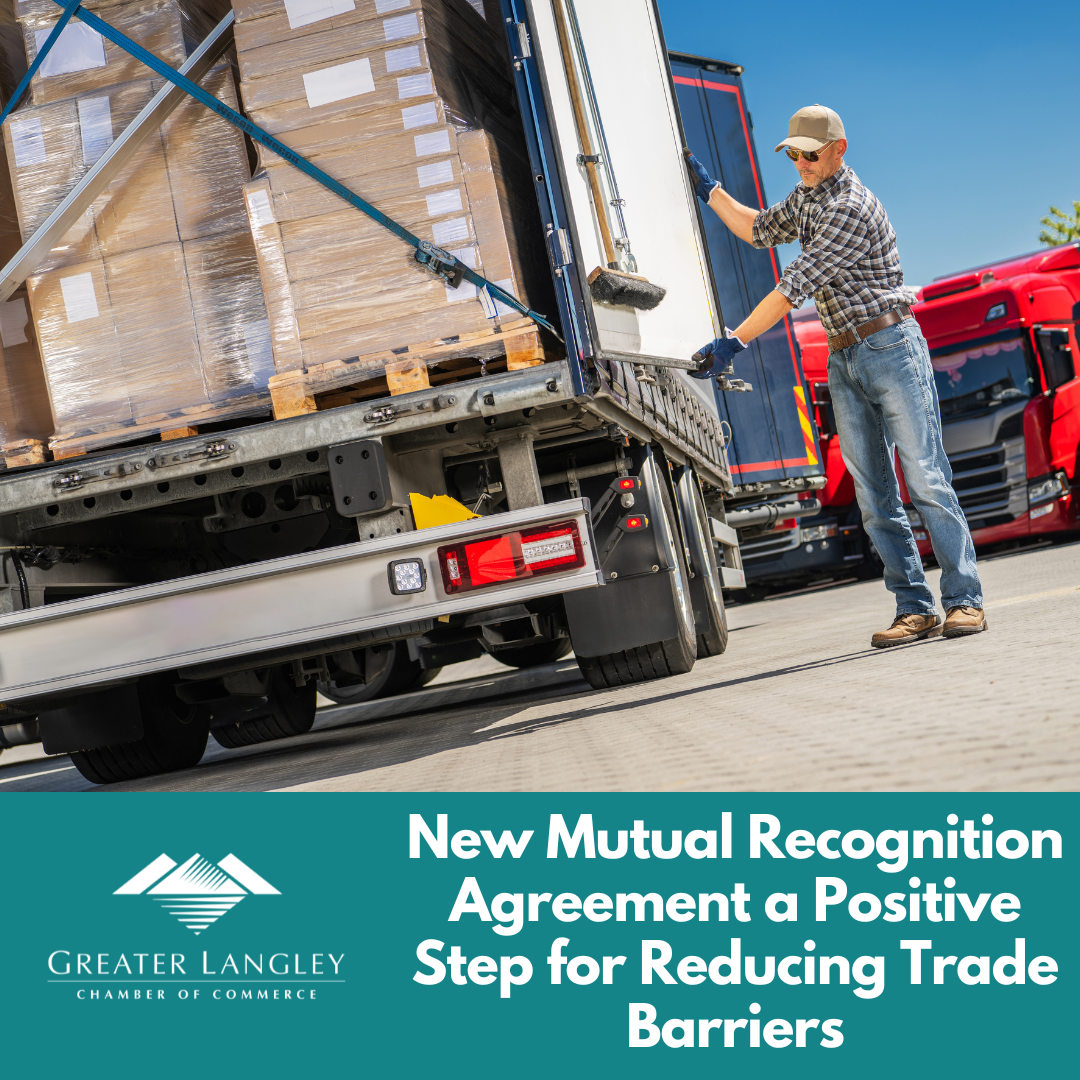 Image for ​New Mutual Recognition Agreement a Positive Step for Reducing Interprovincial Trade Barriers