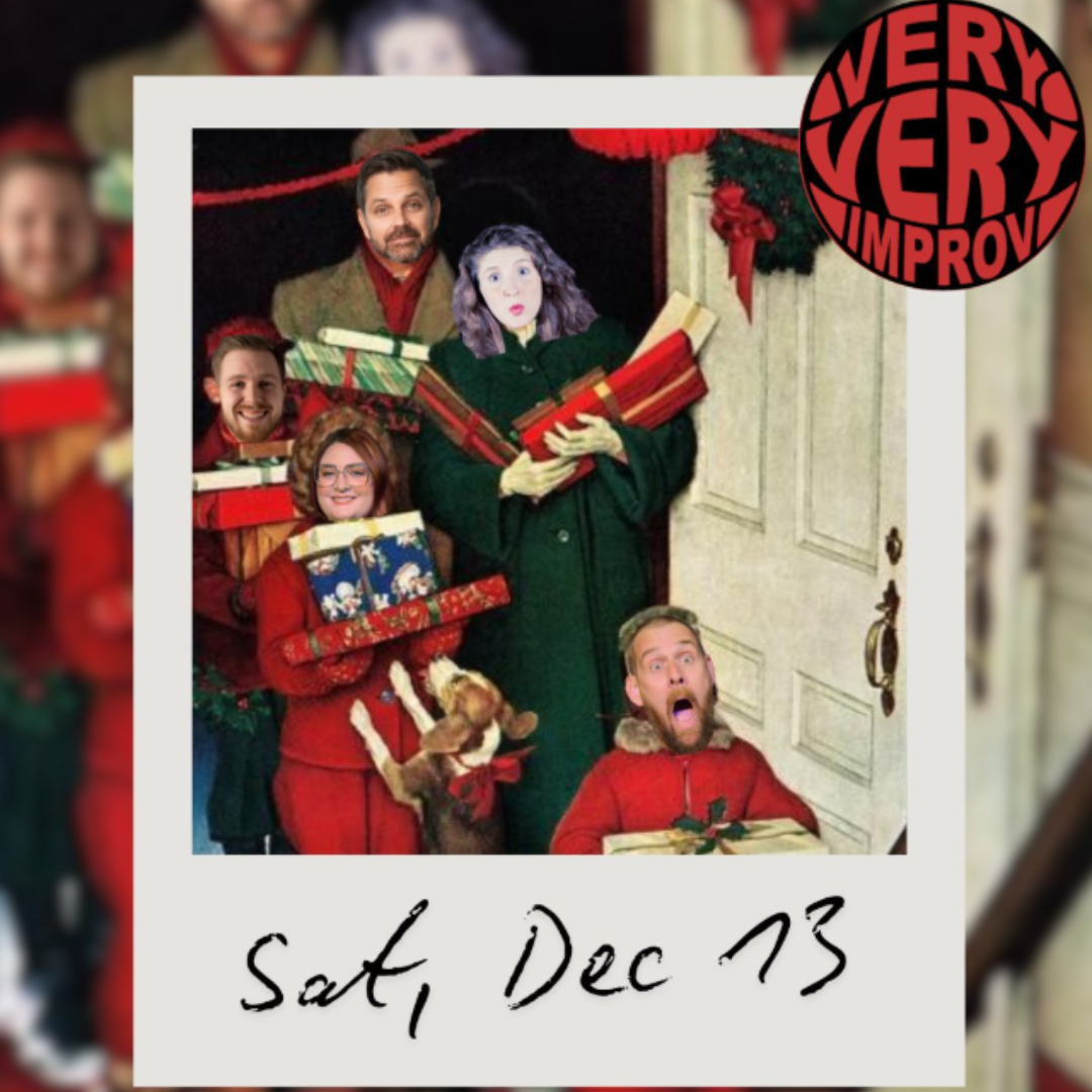 Image for Very Very Improv Theatre Presents Holiday Show December 13 at Bez Arts Hub
