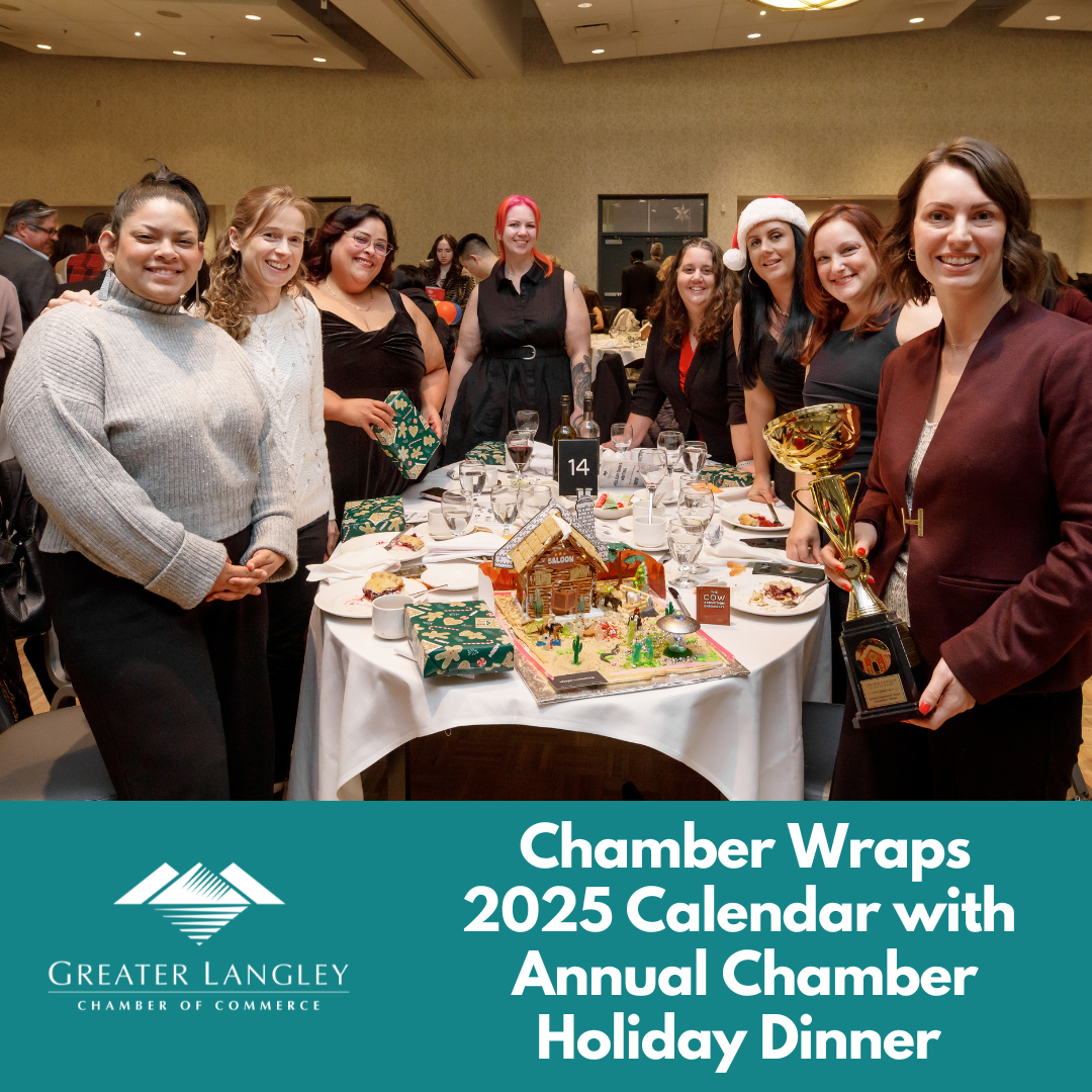Image for Chamber Wraps 2025 Calendar with ​Annual Chamber Holiday Dinner
