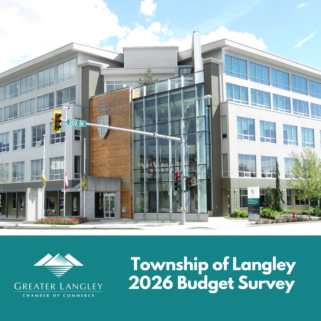 Image for ​Township of Langley Budget Survey Open — Chamber Encourages Members to Share Their Priorities