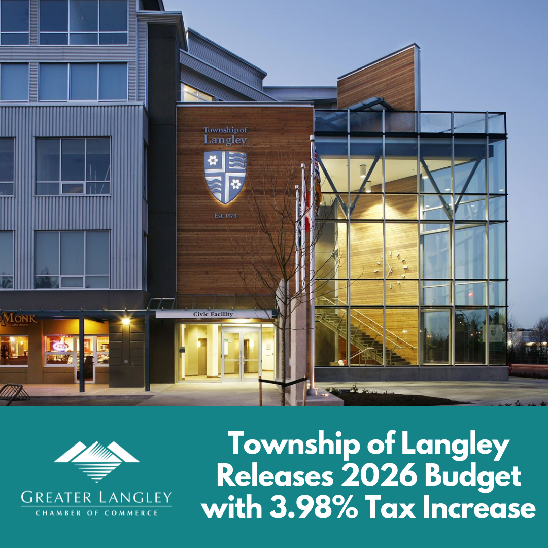 Image for ​Township of Langley Draft 2026 Budget Released