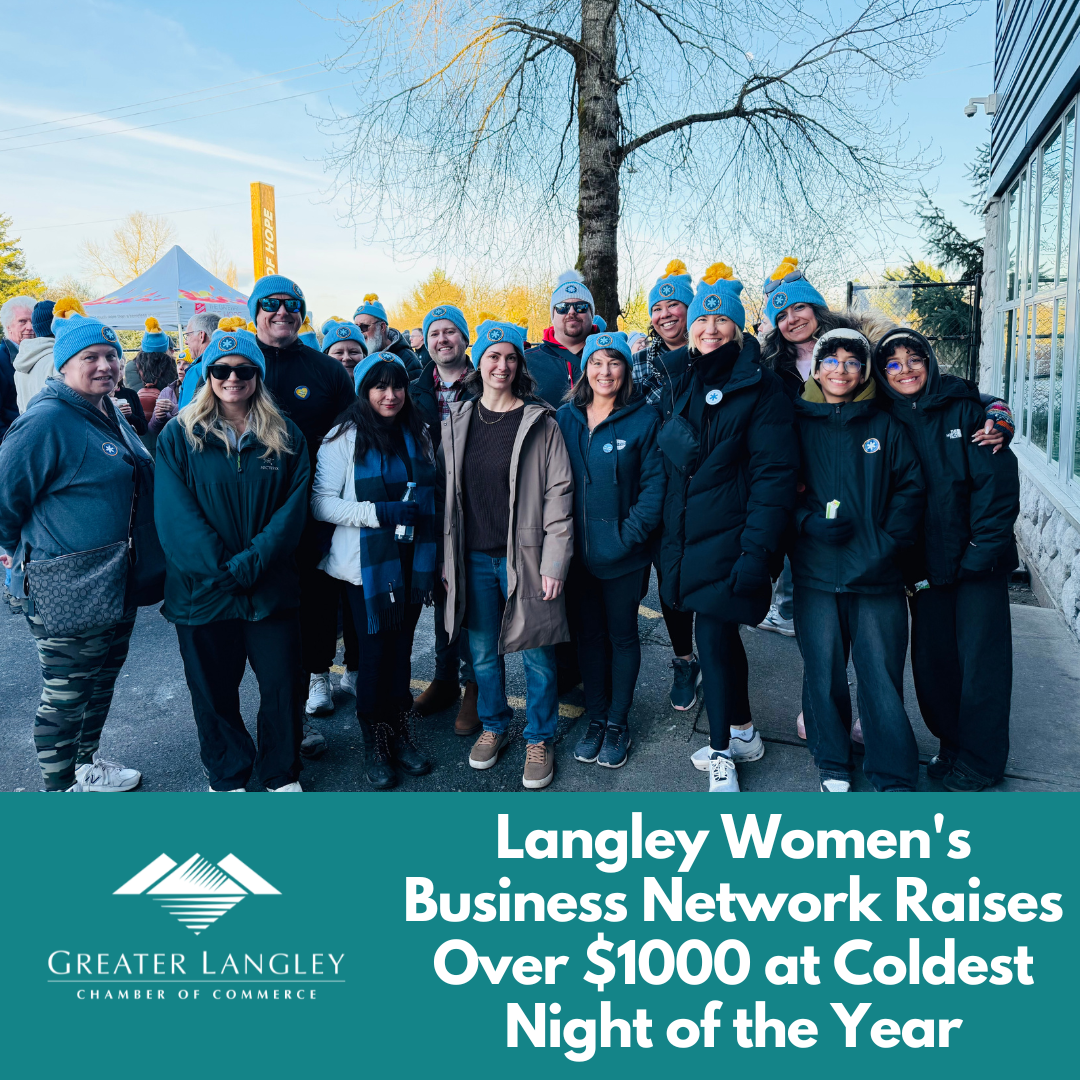 Image for Langley Women's Business Network Raises Over $1000 at Coldest Night of the Year