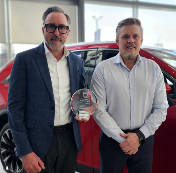 Image for ​Wolfe Langley Mazda Receives 2025 Fraser Valley Community Driver Award