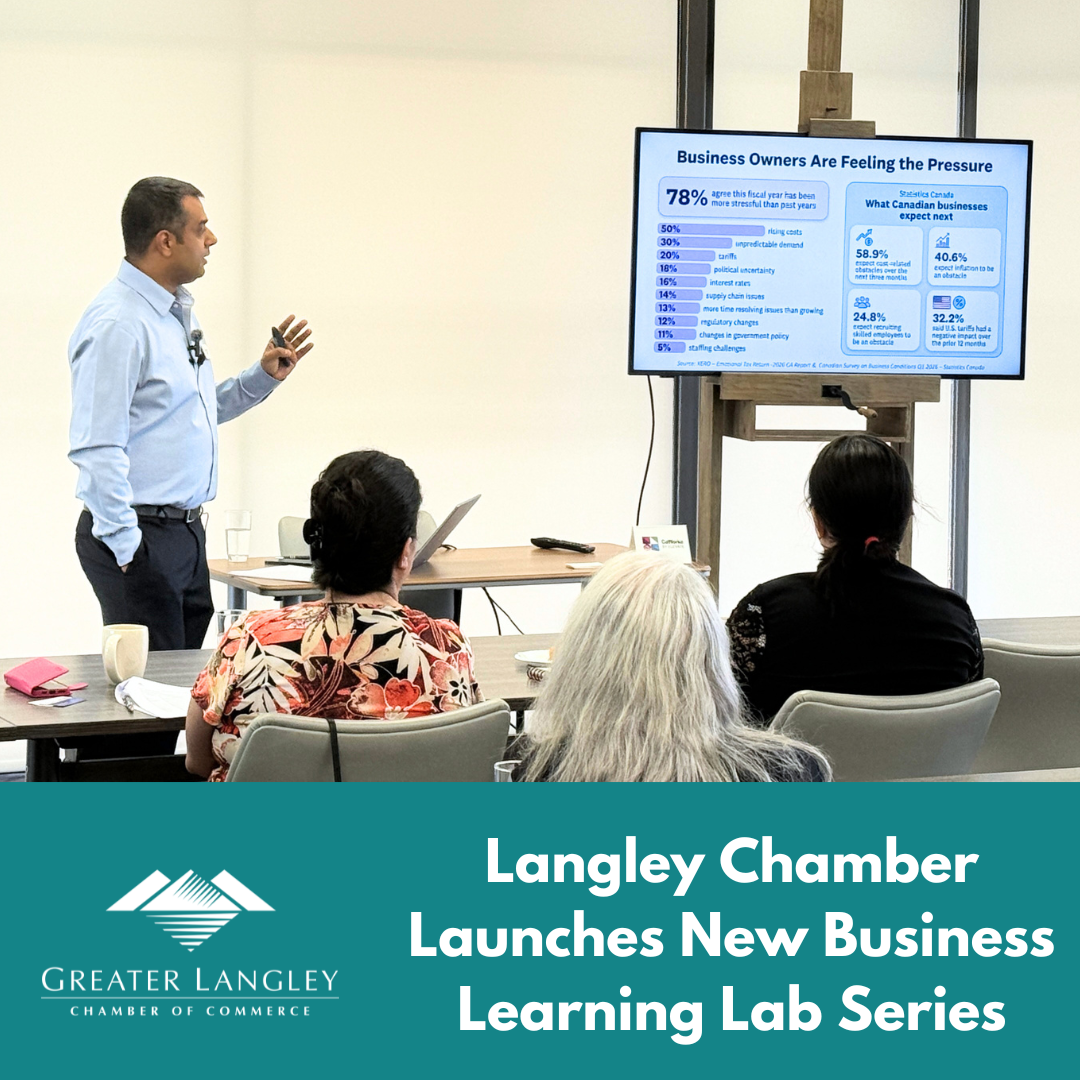 Image for Langley Chamber Launches New Business Learning Lab Series
