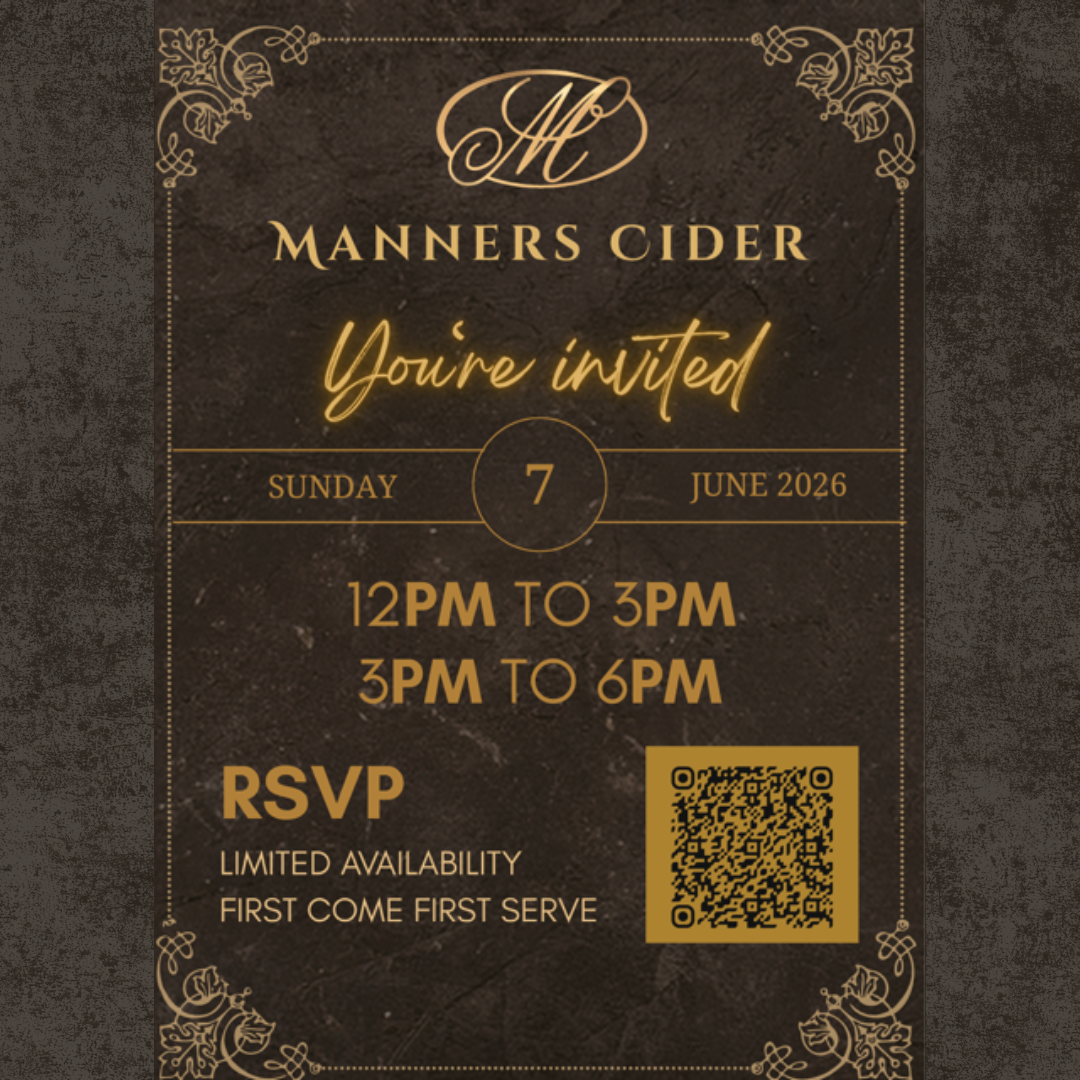 Image for Manners Ciders Official Launch Event June 7th