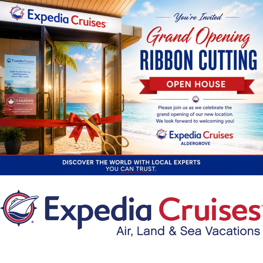 Image for Celebrate Expedia Cruises' Grand Opening in Aldergrove