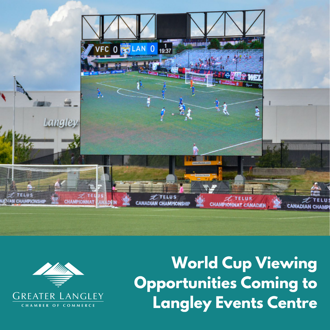 Image for FIFA World Cup Viewing Opportunities Coming to Langley Events Centre