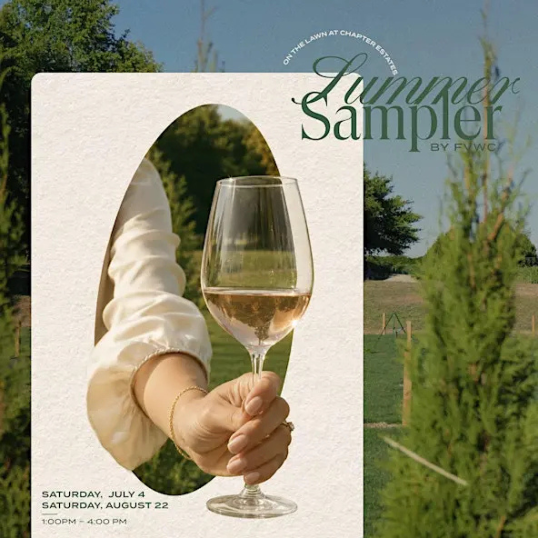 Image for Summer Sampler Coming to Chapter Estates Winery