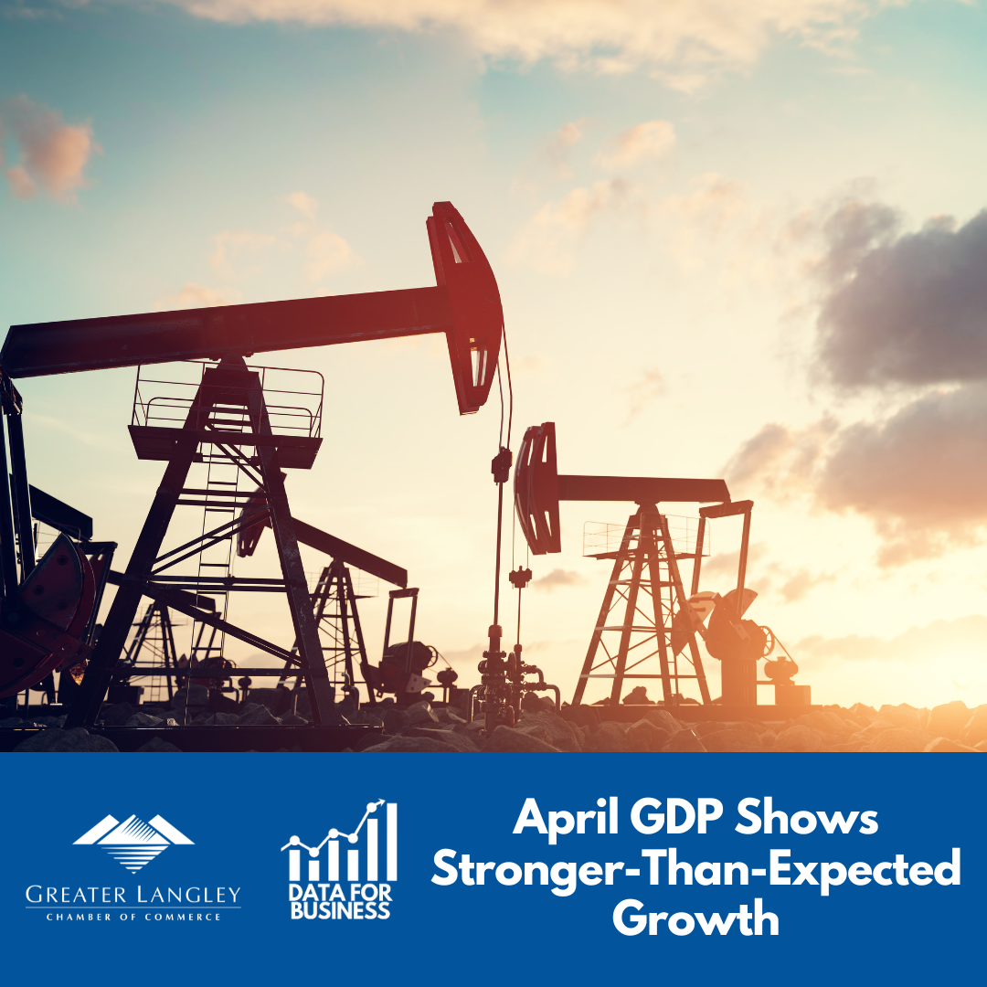 Image for April GDP Shows Stronger-Than-Expected Growth