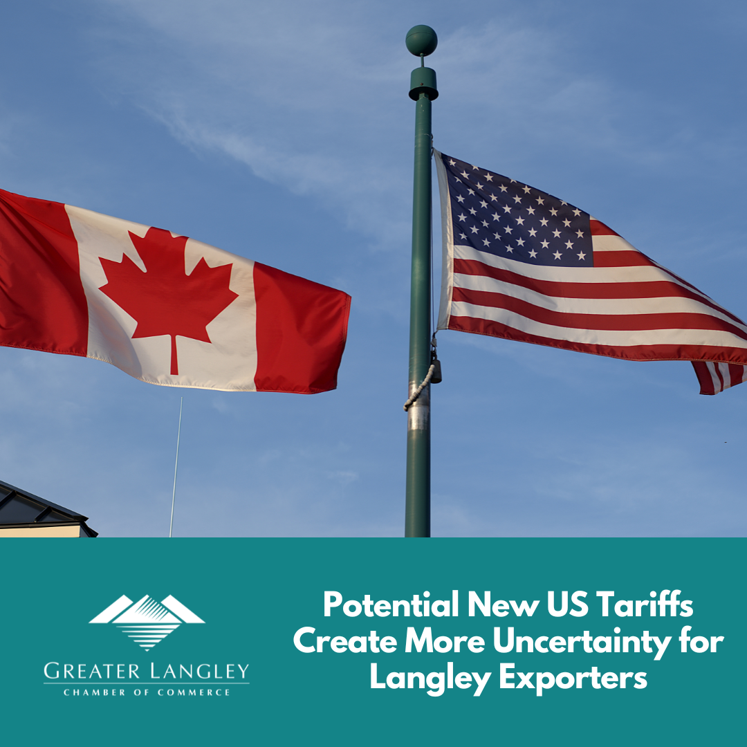 Image for ​Potential New US Tariffs Create More Uncertainty for Langley Exporters