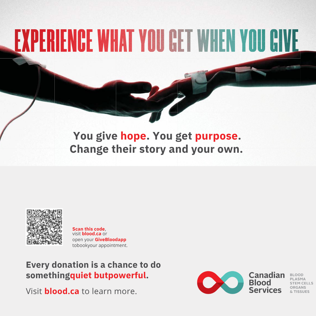 Image for Canadian Blood Services Calls for Donors as Blood Supply Declines