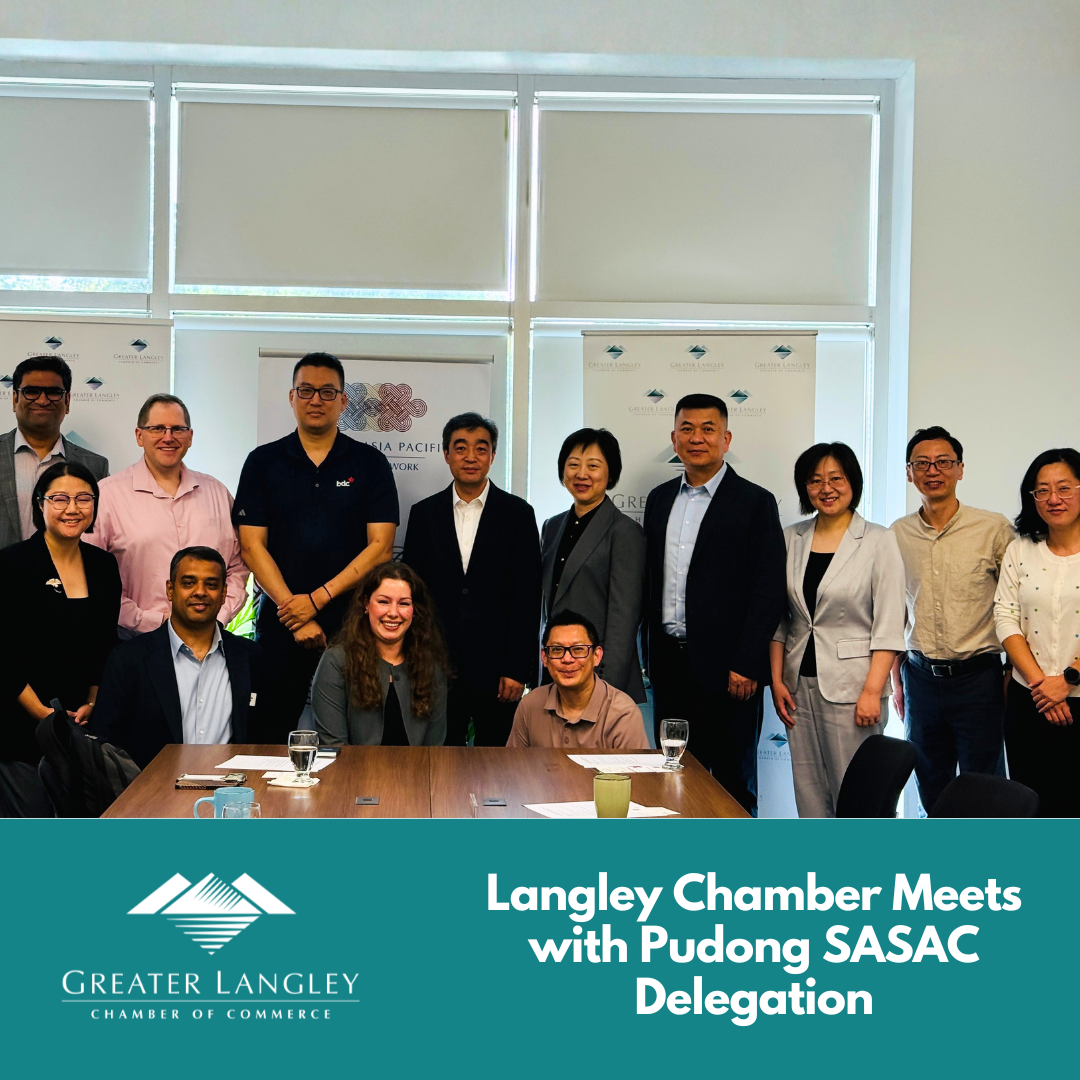 Image for Langley Chamber Meets with Pudong SASAC Delegation