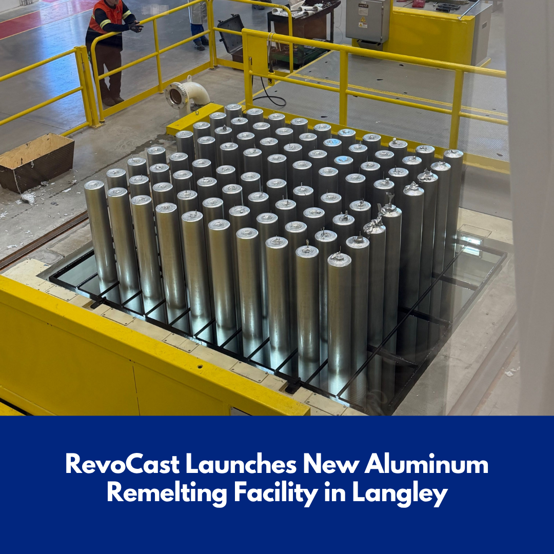 Image for RevoCast Launches New Aluminum Remelting Facility in Langley