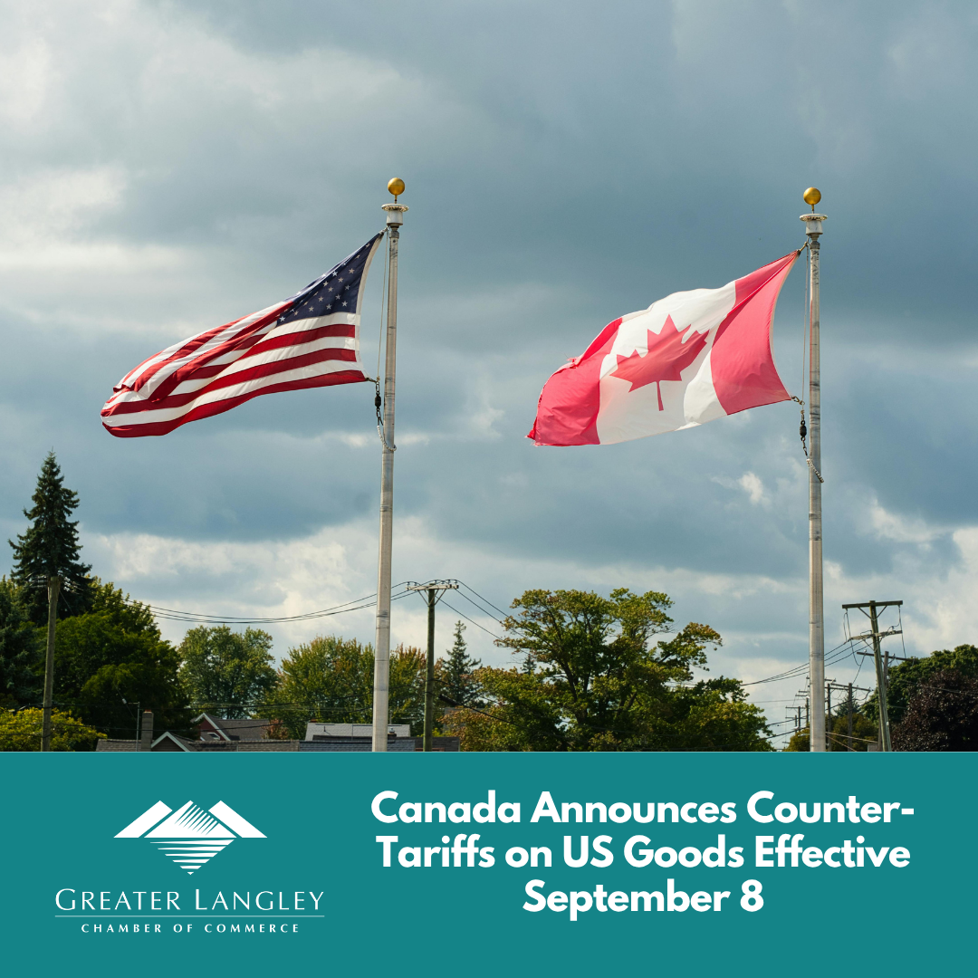 Canada Announces Counter-Tariffs on US Goods Effective September 8