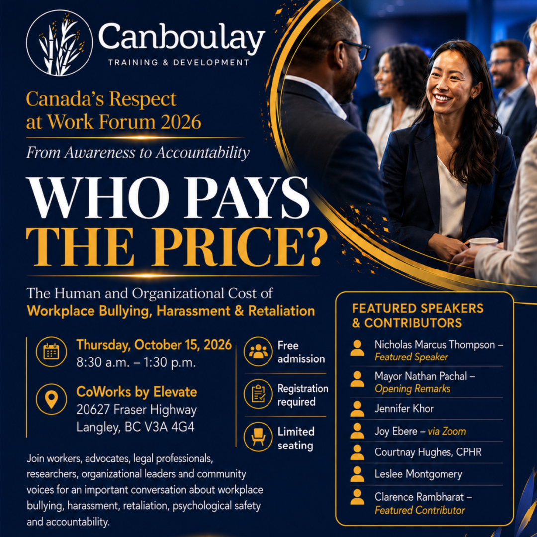 Image for ​Canada’s Respect at Work Forum 2026 Coming to Langley