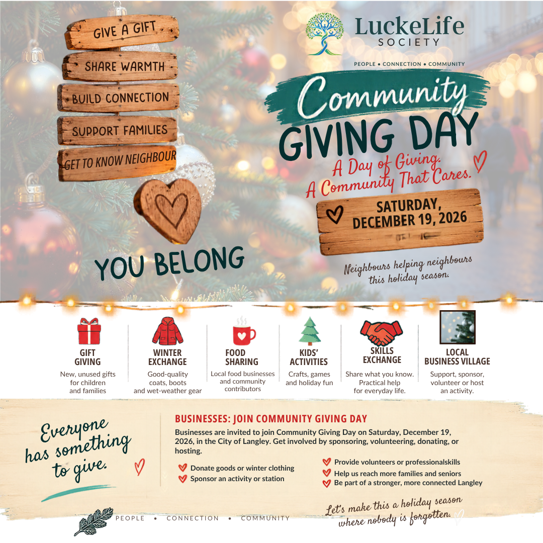 Image for Luckelife Society Invites Local Businesses to Participate in Community Giving Day
