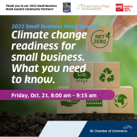 Climate change readiness for small business. What you need to know.