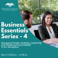 Business Essential Series #4 - Managing People, Building Leadership and Fostering Accountability in the Workplace