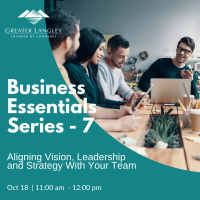 Business Essential Series #7 - Aligning Vision, Leadership, and Strategy with your Team