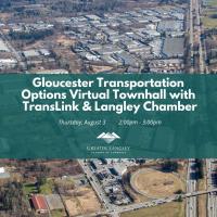 Gloucester Transportation Options Townhall with TransLink & Langley Chamber