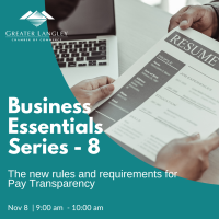 Business Essential Series #8 - New Rules and Requirements for Pay Transparency