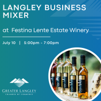 Langley Business Mixer at Festina Lente Estate Winery