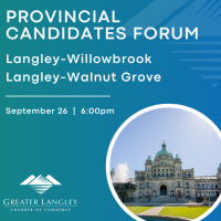 Provincial Candidates Forum: Langley-Willowbrook and Langley-Walnut Grove Ridings