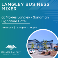 Langley Business Mixer at Moxies Langley - Sandman Signature Hotel