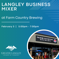 Langley Business Mixer at Farm Country Brewing