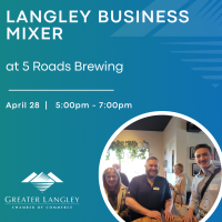 Langley Business Mixer at 5 Roads Brewing