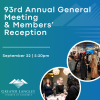 93rd Annual General Meeting & Members' Reception