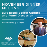 November Dinner Meeting: BC's Retail Sector Update and Panel Discussion