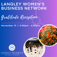 Langley Women's Business Network - Gratitude Reception