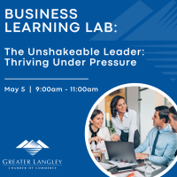 Business Learning Lab -- The Unshakeable Leader: Thriving Under Pressure