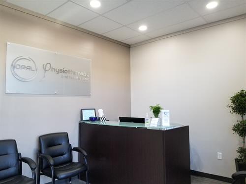 Opal Physiotherapy Front desk
